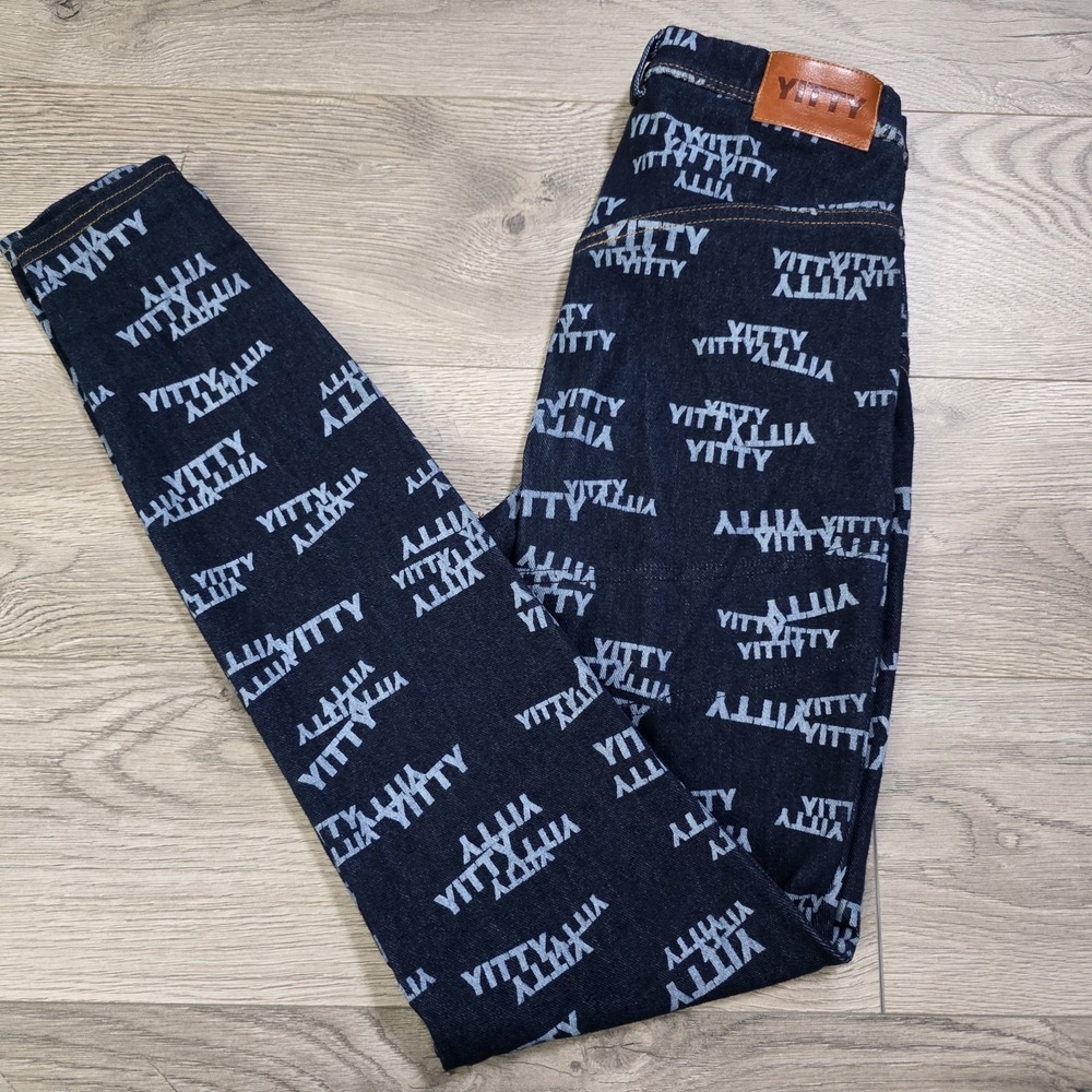 Yitty Women's S High-Waisted Leggings  Exercise Pants Activewear All Over Print